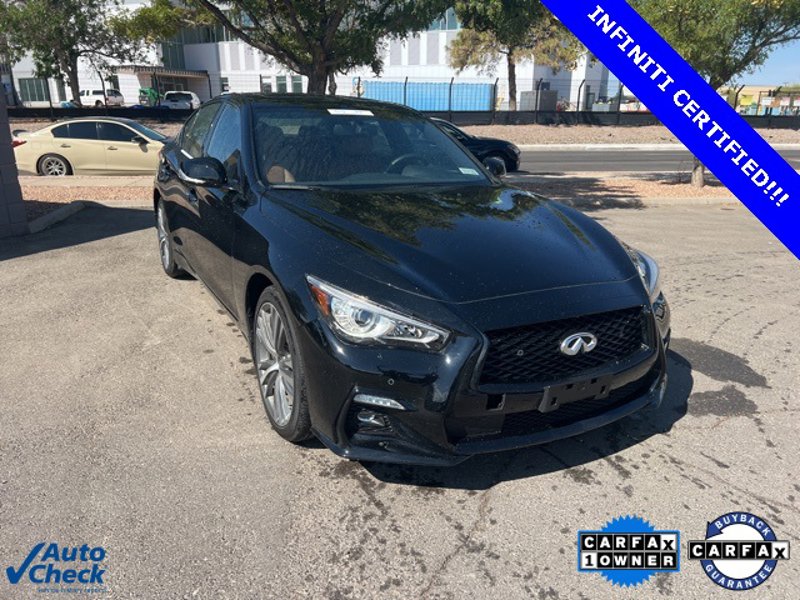Certified 2024 INFINITI Q50 Sensory image 1