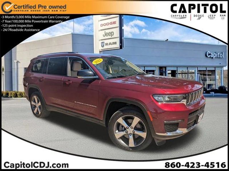 Certified 2021 Jeep Grand Cherokee L Limited image 1