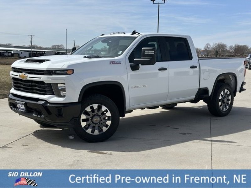 Certified 2024 Chevrolet Silverado 2500 Custom w/ Custom Value Package image 1