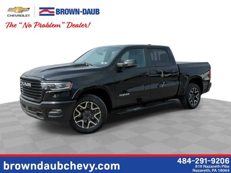 Used 2025 RAM 1500 Laramie w/ Sport Appearance Package image 1