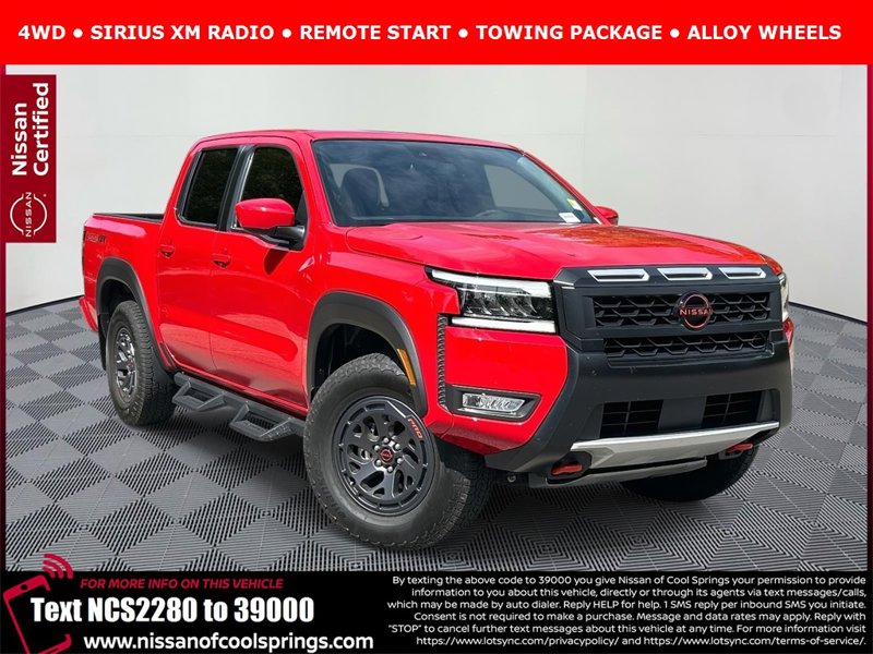 Certified 2025 Nissan Frontier PRO-4X image 1