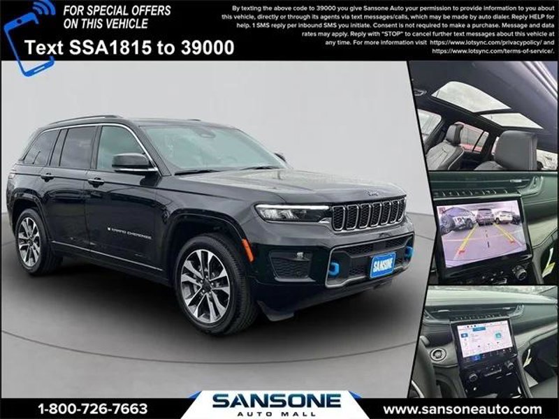 Certified 2023 Jeep Grand Cherokee Overland w/ Luxury Tech Group IV image 1