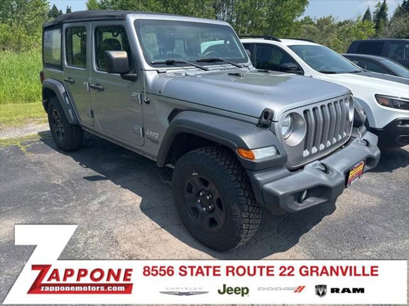 Certified 2020 Jeep Wrangler Unlimited Sport image 1