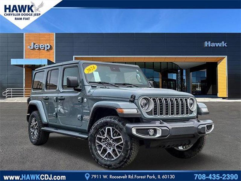 Certified 2024 Jeep Wrangler Unlimited Sahara w/ Technology Group image 1