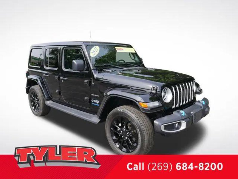 Certified 2022 Jeep Wrangler Unlimited Sahara w/ Cold Weather Group image 1