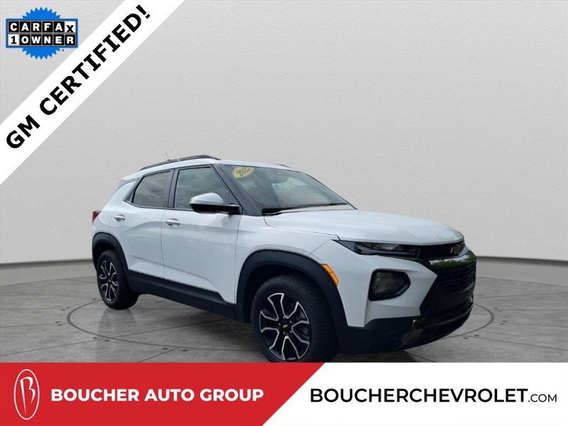 Certified 2022 Chevrolet TrailBlazer ACTIV w/ Sun and Liftgate Package image 1