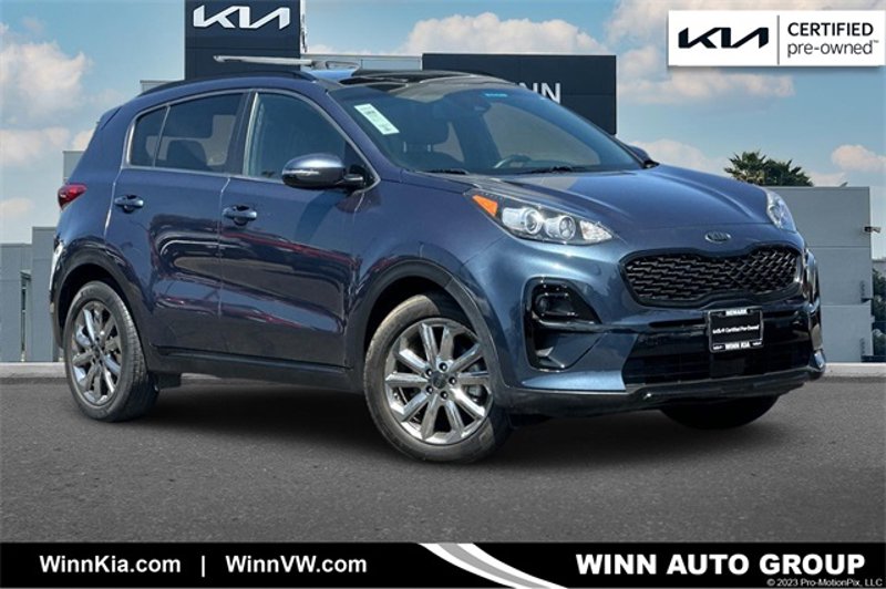 Certified 2022 Kia Sportage Nightfall Edition w/ Nightfall Fwd Premium Package image 1