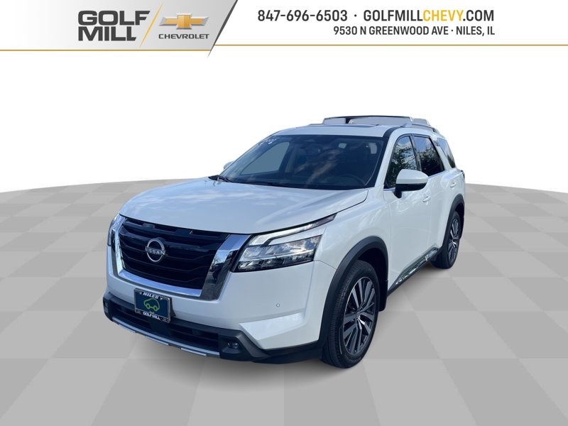Used 2022 Nissan Pathfinder Platinum w/ Cargo Package image 1
