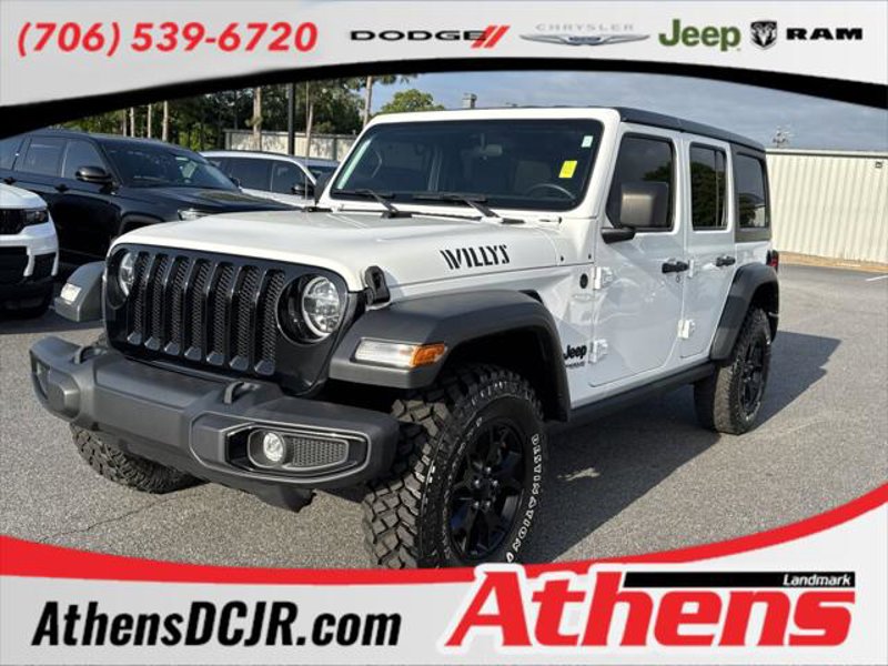 Certified 2021 Jeep Wrangler Unlimited Sport image 1