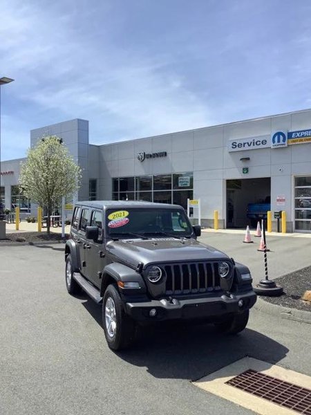 Certified 2021 Jeep Wrangler Unlimited Sport image 1