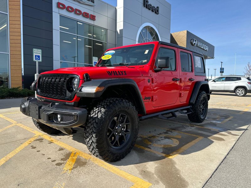 Certified 2024 Jeep Wrangler Unlimited Sport image 1