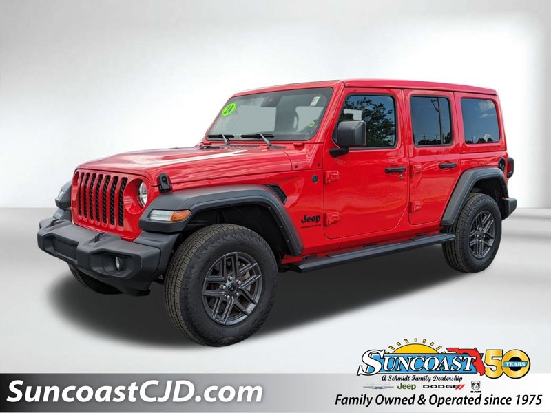 Certified 2024 Jeep Wrangler Sport S image 1