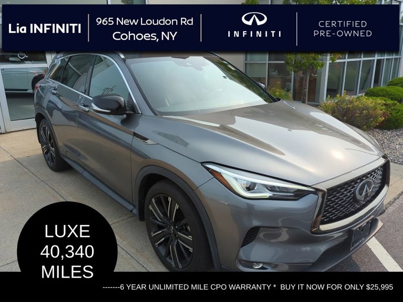 Certified 2021 INFINITI QX50 Luxe image 1