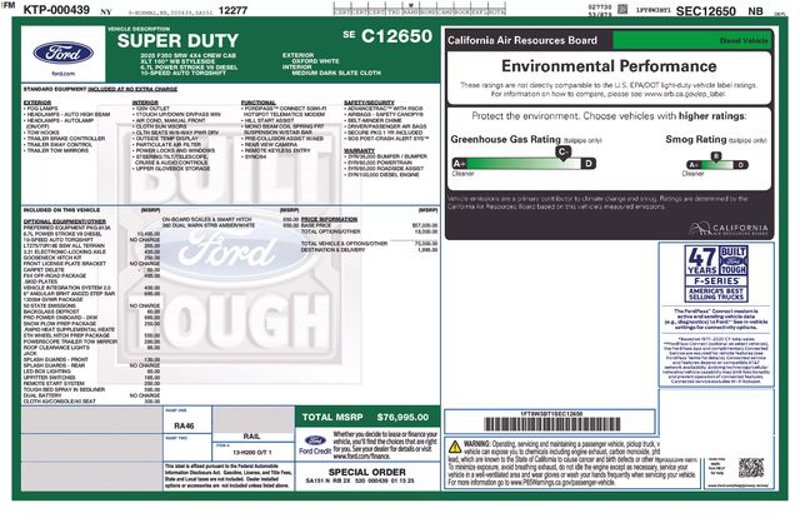 New 2025 Ford F350 XLT image 1