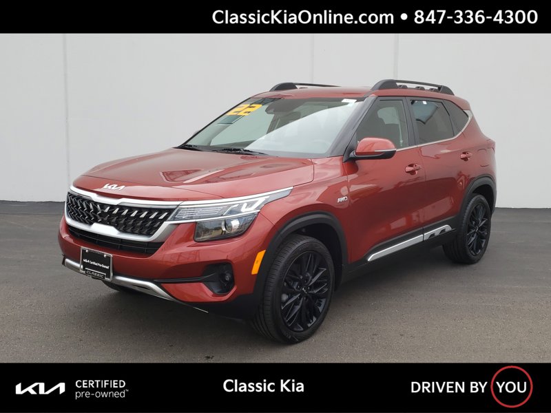 Certified 2022 Kia Seltos Nightfall Edition image 1