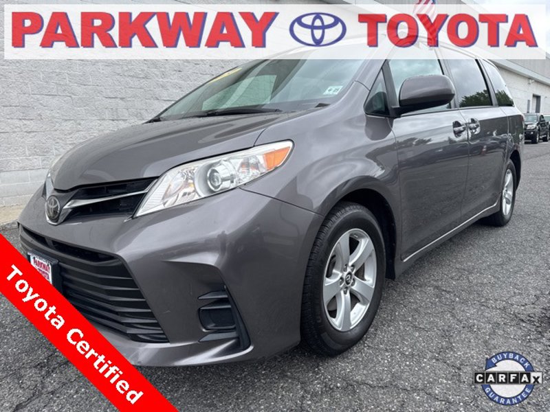 Certified 2020 Toyota Sienna LE image 1