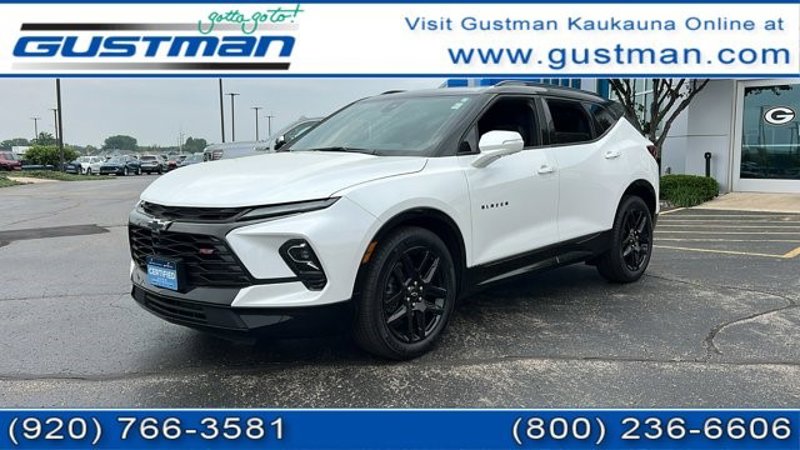 Certified 2024 Chevrolet Blazer RS w/ Driver Confidence II Package image 1