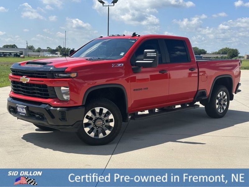 Certified 2024 Chevrolet Silverado 2500 Custom w/ Custom Value Package image 1
