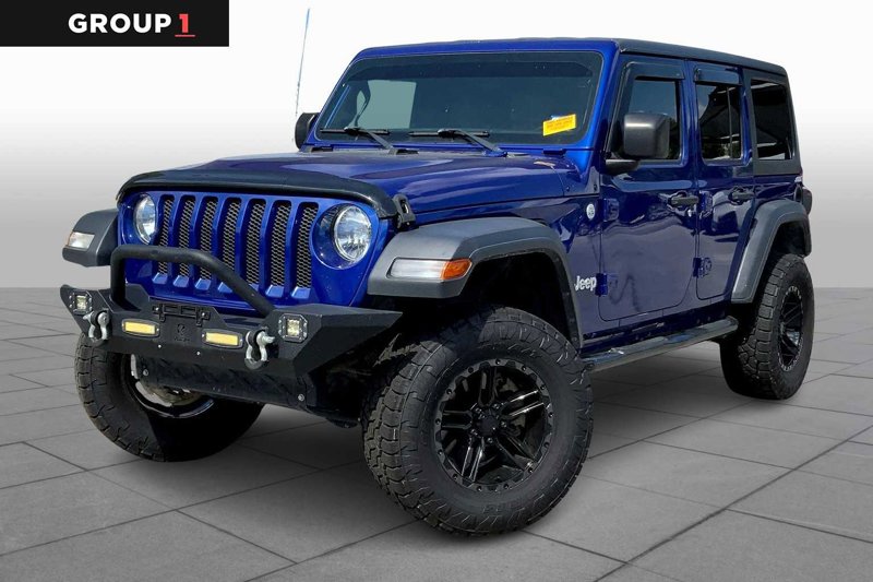 Certified 2019 Jeep Wrangler Unlimited Sport S image 1