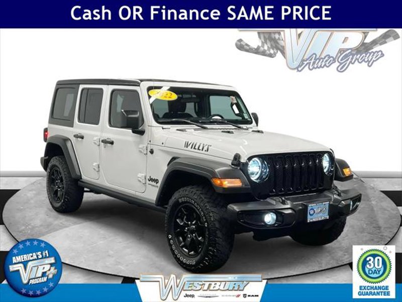 Certified 2022 Jeep Wrangler Unlimited Sport image 1
