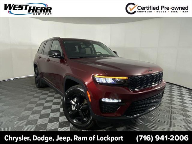 Certified 2023 Jeep Grand Cherokee Limited w/ Black Appearance Package image 1
