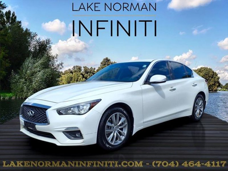 Certified 2021 INFINITI Q50 Pure w/ All Weather Package image 1