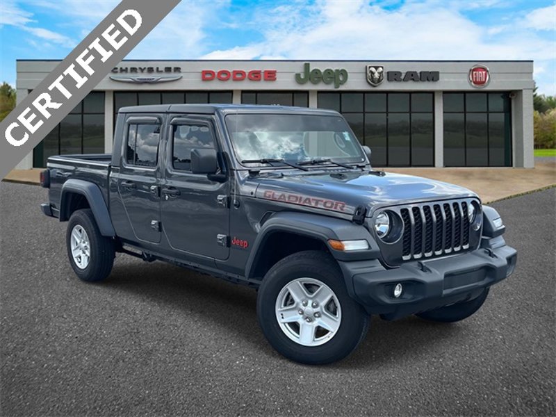 Certified 2020 Jeep Gladiator Sport w/ Quick Order Package 24S image 1