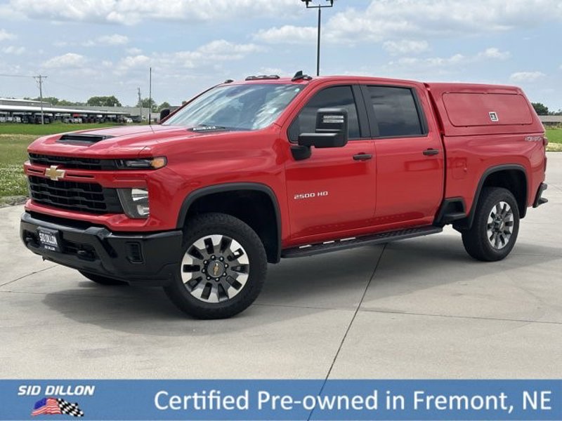 Certified 2024 Chevrolet Silverado 2500 Custom w/ Custom Value Package image 1