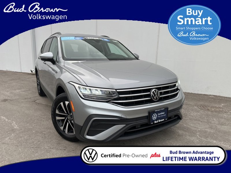 Certified 2022 Volkswagen Tiguan S w/ IQ.Drive Package image 1