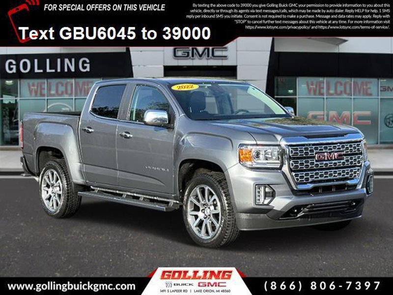 Certified 2022 GMC Canyon Denali image 1