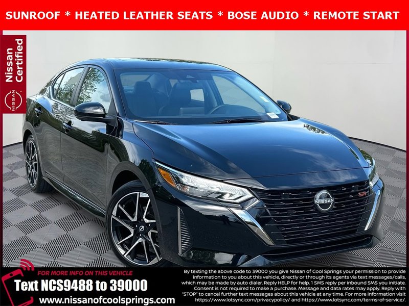 Certified 2024 Nissan Sentra SR w/ SR Premium Package image 1