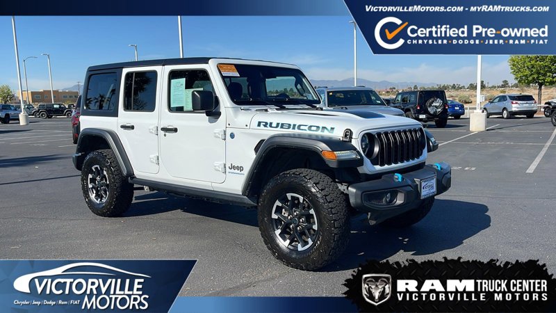 Certified 2024 Jeep Wrangler Unlimited Rubicon 4xe image 1