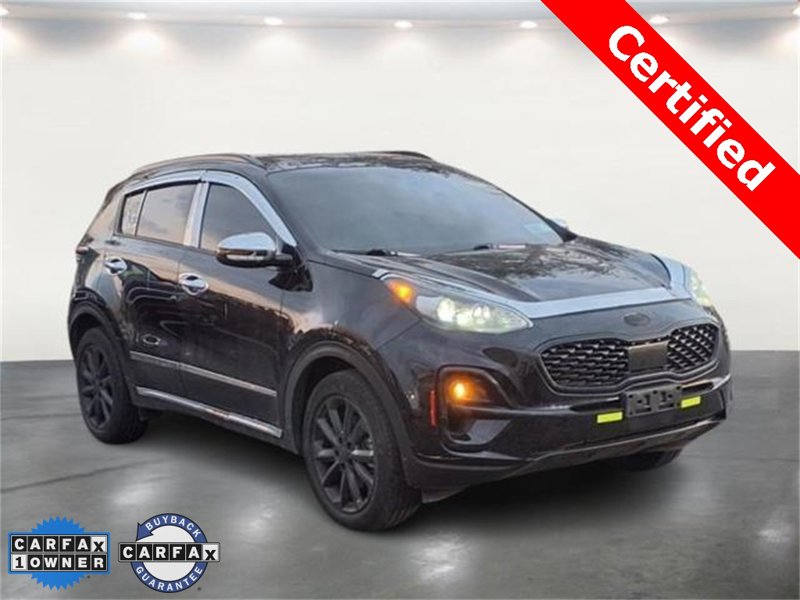 Certified 2022 Kia Sportage Nightfall Edition w/ Nighfall AWD Premium Package image 1