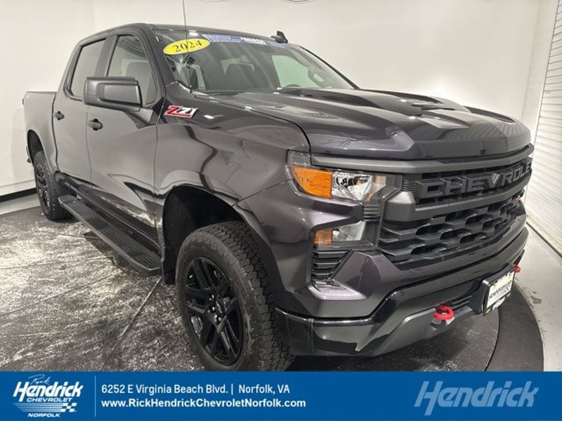 Certified 2024 Chevrolet Silverado 1500 Custom Trail Boss image 1