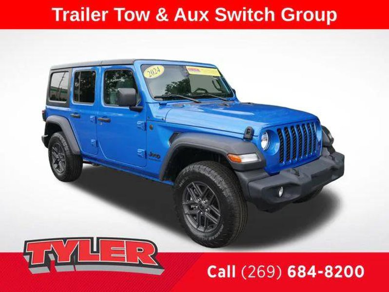 Certified 2024 Jeep Wrangler Unlimited Sport image 1