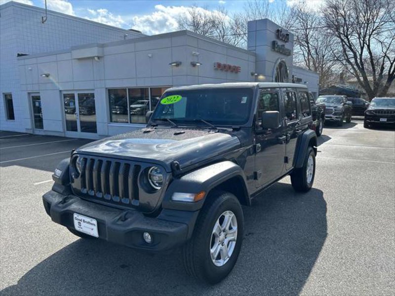 Certified 2022 Jeep Wrangler Unlimited Sport image 1