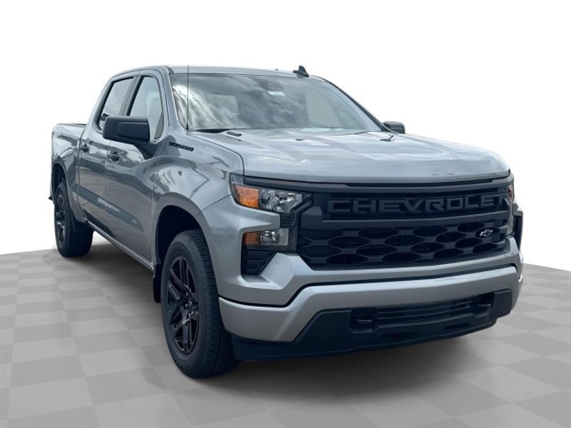 Certified 2024 Chevrolet Silverado 1500 Custom w/ Turbomax Blackout Package image 1