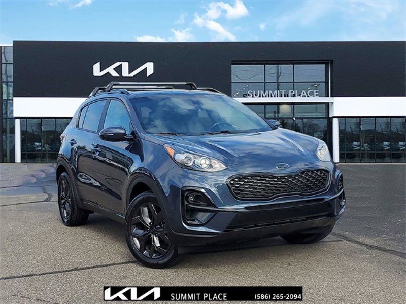 Certified 2022 Kia Sportage Nightfall Edition image 1