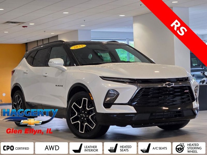Certified 2023 Chevrolet Blazer RS w/ Driver Confidence II Package image 1