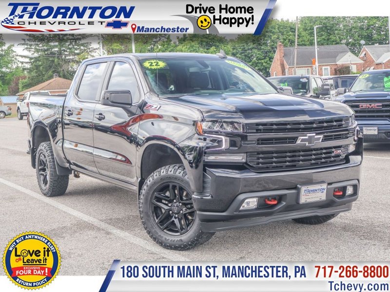 Certified 2022 Chevrolet Silverado 1500 LT Trail Boss w/ Bed Protection Package image 1