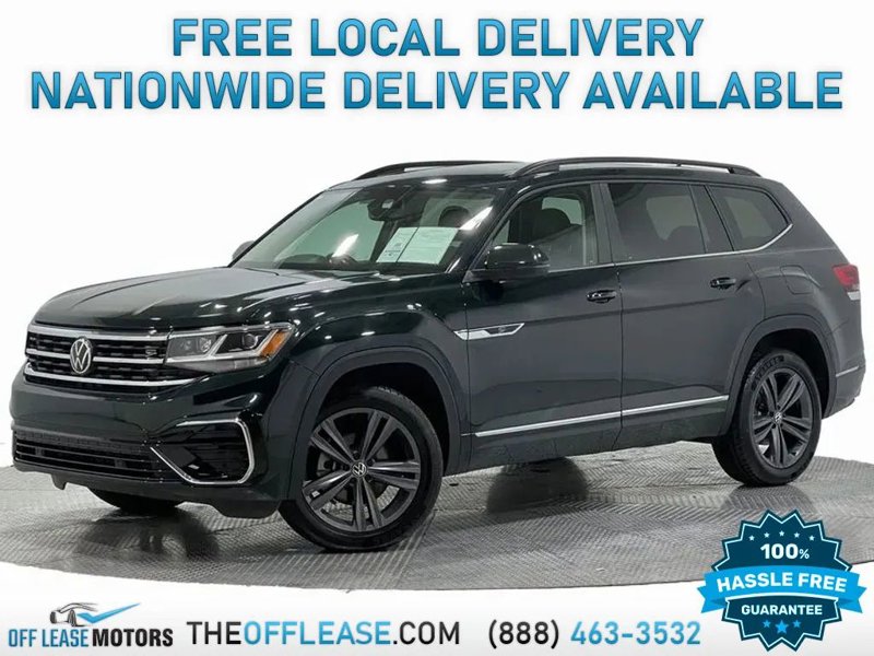 Used 2021 Volkswagen Atlas SE w/ Panoramic Sunroof Package image 1