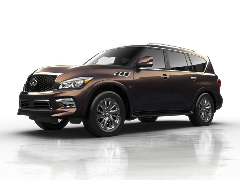 Certified 2017 INFINITI QX80 4WD w/ Deluxe Technology Package image 1