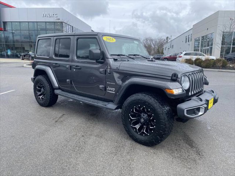 Certified 2018 Jeep Wrangler Unlimited Sahara image 1