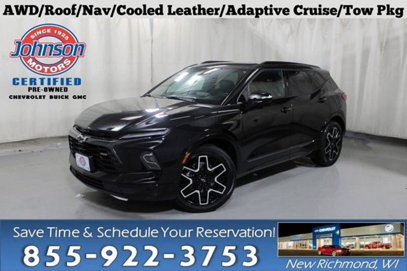 Certified 2024 Chevrolet Blazer RS w/ Driver Confidence II Package image 1