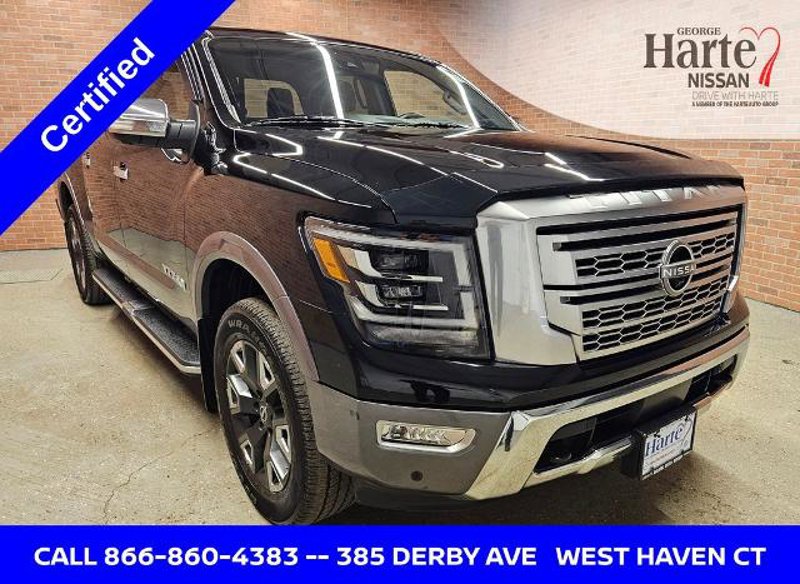 Certified 2023 Nissan Titan Platinum Reserve w/ Moonroof Package image 1