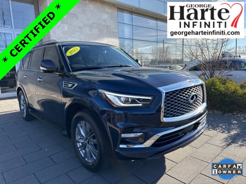 Certified 2023 INFINITI QX80 Luxe w/ All-Season Package image 1