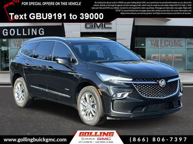 Certified 2022 Buick Enclave Avenir w/ LPO, Floor Liner Package image 1