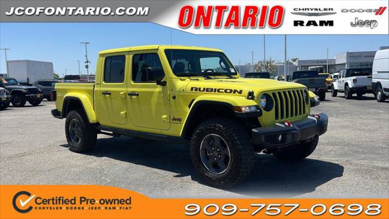 Certified 2023 Jeep Gladiator Rubicon w/ Trailer Tow Package image 1