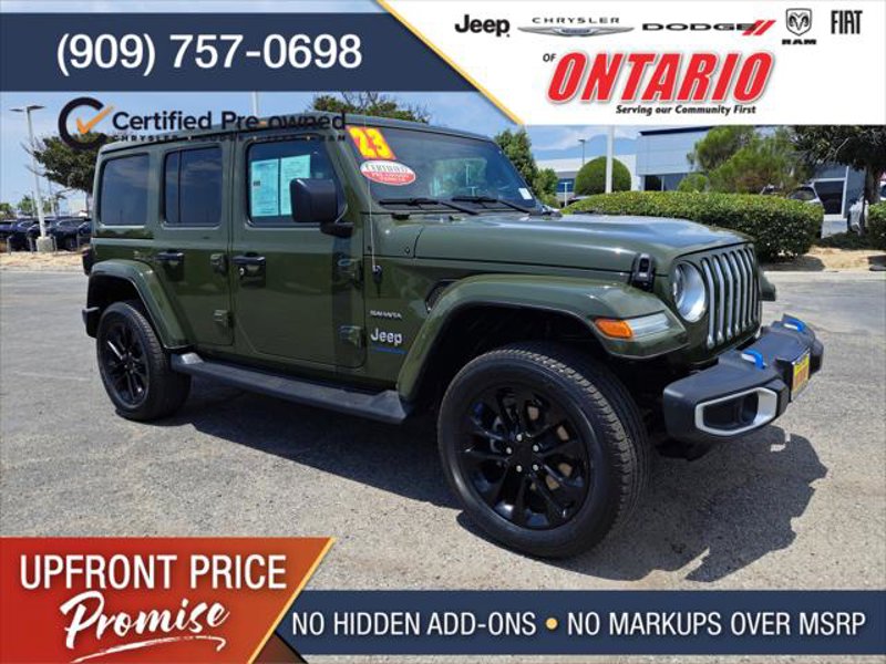 Certified 2023 Jeep Wrangler Unlimited Sahara image 1