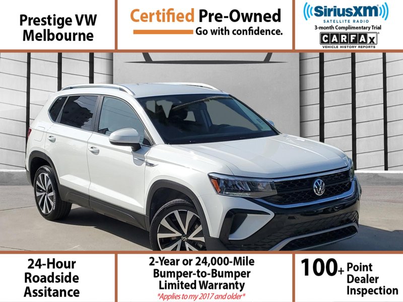 Certified 2022 Volkswagen Taos SE image 1